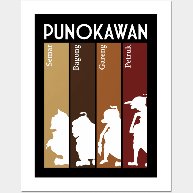 Punokawan 1 Wall Art by hakim91